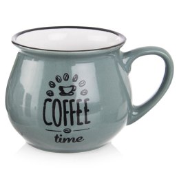 Kubek ceramiczny z uchem do kawy herbaty szary 320 ml Grupa Orion Sp. z o.o.