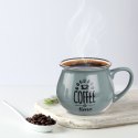 Kubek ceramiczny z uchem do kawy herbaty szary 320 ml Grupa Orion Sp. z o.o.