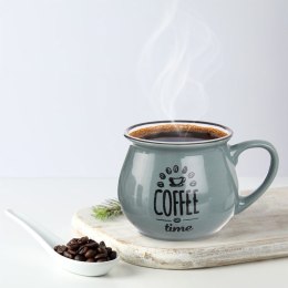Kubek ceramiczny z uchem do kawy herbaty szary 320 ml Grupa Orion Sp. z o.o.