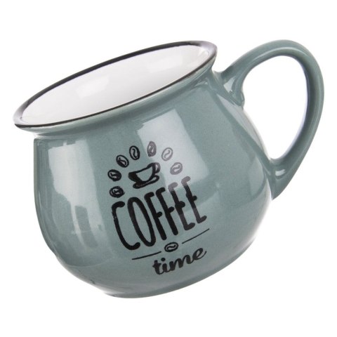 Kubek ceramiczny z uchem do kawy herbaty szary 320 ml Grupa Orion Sp. z o.o. Kubek ceramiczny z uchem do kawy herbaty szary 320 ml Grupa Orion Sp. z o.o.