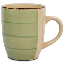 Kubek ceramiczny z uchem do picia kawy herbaty OIL GREEN 355 ml VLACHOS BROS S.A IMPORTS (NAVA),Valantis Vlachos
