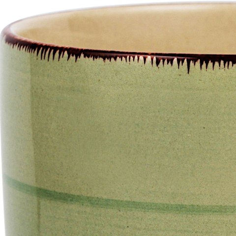 Kubek ceramiczny z uchem do picia kawy herbaty OIL GREEN 355 ml VLACHOS BROS S.A IMPORTS (NAVA),Valantis Vlachos Kubek ceramiczny z uchem do picia kawy herbaty OIL GREEN 355 ml VLACHOS BROS S.A IMPORTS (NAVA),Valantis Vlachos