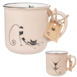 Kubek ceramiczny z uchem kot 350 ml Grupa Orion Sp. z o.o.