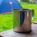 Kubek garnek stalowy z uchwytem turystyczny wędkarski 10 cm 0,6 l Grupa Orion Sp. z o.o.