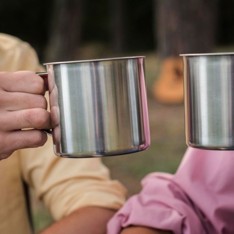 Kubek garnek stalowy z uchwytem turystyczny wędkarski 8 cm 300 ml Grupa Orion Sp. z o.o. Kubek garnek stalowy z uchwytem turystyczny wędkarski 8 cm 300 ml Grupa Orion Sp. z o.o.