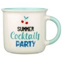 Kubek porcelanowy z dekorem cocktails 380 ml VLACHOS BROS S.A IMPORTS (NAVA),Valantis Vlachos