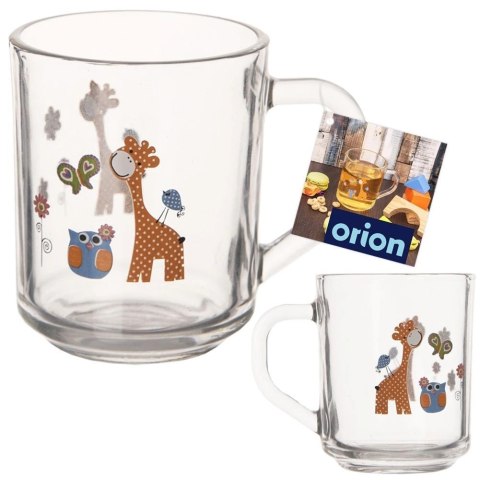 Kubek szklany ŻYRAFA 230 ml Grupa Orion Sp. z o.o. Kubek szklany ŻYRAFA 230 ml Grupa Orion Sp. z o.o.