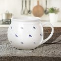 Kubek z uchem ceramiczny biały MODROBILA 190 ml Grupa Orion Sp. z o.o.