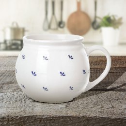 Kubek z uchem ceramiczny biały MODROBILA 190 ml Grupa Orion Sp. z o.o.