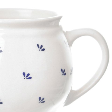 Kubek z uchem ceramiczny biały MODROBILA 190 ml Grupa Orion Sp. z o.o. Kubek z uchem ceramiczny biały MODROBILA 190 ml Grupa Orion Sp. z o.o.