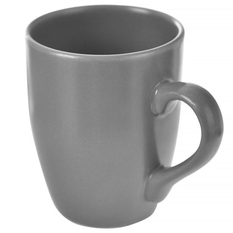 Kubek z uchem do picia kawy herbaty napojów ceramiczny szary ALFA 350 ml Grupa Orion Sp. z o.o. Kubek z uchem do picia kawy herbaty napojów ceramiczny szary ALFA 350 ml Grupa Orion Sp. z o.o.