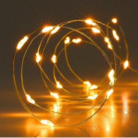 Lampki świąteczne druciki 40 LED 195 cm Grupa Orion Sp. z o.o. Lampki świąteczne druciki 40 LED 195 cm Grupa Orion Sp. z o.o.