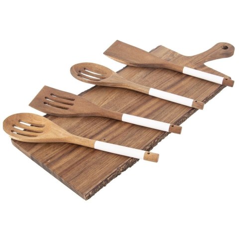 Łopatka kuchenna drewniana akacjowa 30 cm do mieszania przewracania mieszania Grupa Orion Sp. z o.o. Łopatka kuchenna drewniana akacjowa 30 cm do mieszania przewracania mieszania Grupa Orion Sp. z o.o.