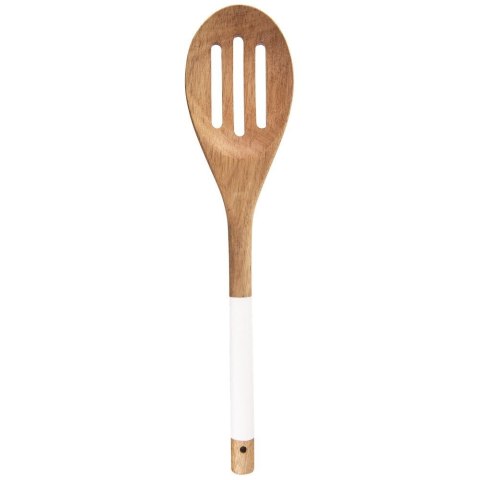 Łopatka kuchenna drewniana akacjowa ażurowa 30 cm do mieszania nakładania Grupa Orion Sp. z o.o. Łopatka kuchenna drewniana akacjowa ażurowa 30 cm do mieszania nakładania Grupa Orion Sp. z o.o.
