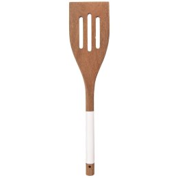 Łopatka kuchenna drewniana akacjowa ażurowa 30 cm do mieszania przewracania mieszania Grupa Orion Sp. z o.o.
