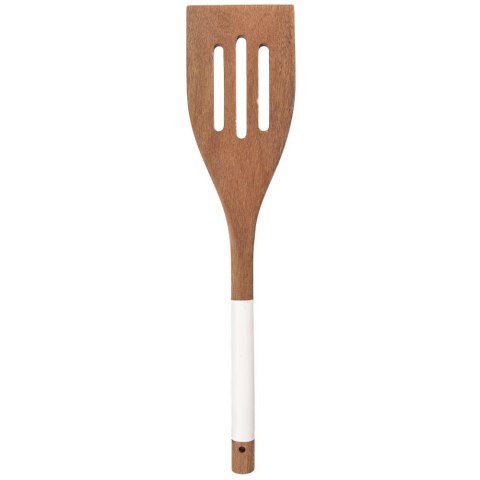 Łopatka kuchenna drewniana akacjowa ażurowa 30 cm do mieszania przewracania mieszania Grupa Orion Sp. z o.o. Łopatka kuchenna drewniana akacjowa ażurowa 30 cm do mieszania przewracania mieszania Grupa Orion Sp. z o.o.
