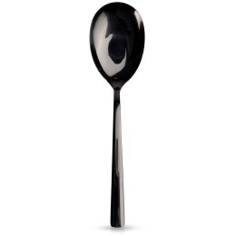 Łyżka do sałaty stalowa czarna 25 cm BLACK Grupa Orion Sp. z o.o.