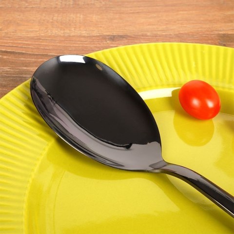Łyżka do sałaty stalowa czarna 25 cm BLACK Grupa Orion Sp. z o.o. Łyżka do sałaty stalowa czarna 25 cm BLACK Grupa Orion Sp. z o.o.