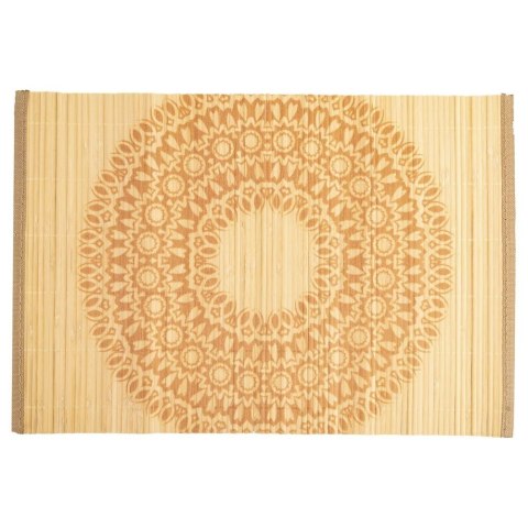 Mata kuchenna na stół bambusowa zwijana mandala zestaw 4 szt. 30x45 cm Grupa Orion Sp. z o.o. Mata kuchenna na stół bambusowa zwijana mandala zestaw 4 szt. 30x45 cm Grupa Orion Sp. z o.o.
