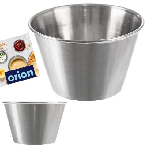 Miseczka na sos dipówka stalowa 9,5 cm, 240 ml Grupa Orion Sp. z o.o. Miseczka na sos dipówka stalowa 9,5 cm, 240 ml Grupa Orion Sp. z o.o.