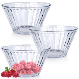 Miseczki szklane 11,5cm, 270 ml 3 szt. Grupa Orion Sp. z o.o.