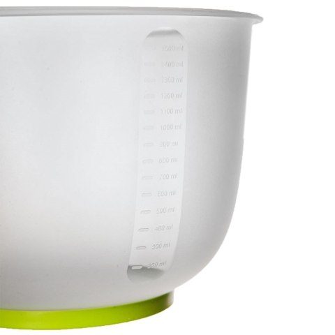 Miska do mieszania miksowania ubijania z uchwytem miarką antypoślizgowa 1,5 l Grupa Orion Sp. z o.o. Miska do mieszania miksowania ubijania z uchwytem miarką antypoślizgowa 1,5 l Grupa Orion Sp. z o.o.
