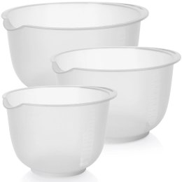 Miska kuchenna do miksowania z miarką 1,5 / 2 / 2,5 l 3 szt. Grupa Orion Sp. z o.o.