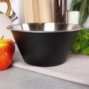 Miska kuchenna stalowa czarna 22 cm, 2 l Grupa Orion Sp. z o.o.