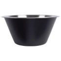 Miska kuchenna stalowa czarna 22 cm, 2 l Grupa Orion Sp. z o.o.