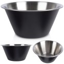 Miska kuchenna stalowa czarna 22 cm, 2 l Grupa Orion Sp. z o.o.