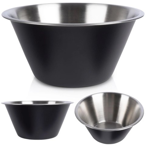 Miska kuchenna stalowa czarna 22 cm, 2 l Grupa Orion Sp. z o.o. Miska kuchenna stalowa czarna 22 cm, 2 l Grupa Orion Sp. z o.o.