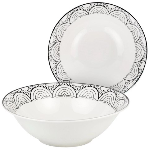 Miska sałatkowa porcelanowa MAYA 23 cm, 1,4 l VLACHOS BROS S.A IMPORTS (NAVA),Valantis Vlachos Miska sałatkowa porcelanowa MAYA 23 cm, 1,4 l VLACHOS BROS S.A IMPORTS (NAVA),Valantis Vlachos