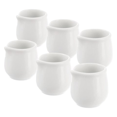 Mlecznik porcelanowy biały MONA 4x4 cm, 20 ml 6 szt. Grupa Orion Sp. z o.o. Mlecznik porcelanowy biały MONA 4x4 cm, 20 ml 6 szt. Grupa Orion Sp. z o.o.