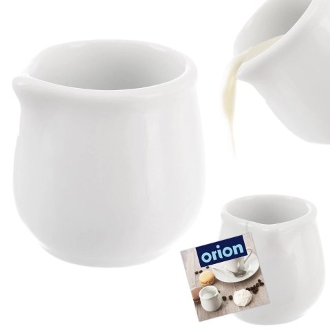 Mlecznik porcelanowy biały MONA 5x4,5 cm, 40 ml Grupa Orion Sp. z o.o. Mlecznik porcelanowy biały MONA 5x4,5 cm, 40 ml Grupa Orion Sp. z o.o.
