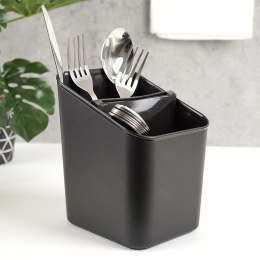 Ociekacz stojak koszyk pojemnik na sztućce przybory kuchenne organizer kuchenny czarny Grupa Orion Sp. z o.o.