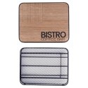 Organizer na kapsułki do kawy metalowy czarny BISTRO 30,5x24x6,5 cm Grupa Orion Sp. z o.o.