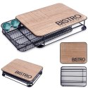 Organizer na kapsułki do kawy metalowy czarny BISTRO 30,5x24x6,5 cm Grupa Orion Sp. z o.o.