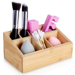 Organizer na kosmetyki do makijażu bambusowy 17x10x8 cm Grupa Orion Sp. z o.o.
