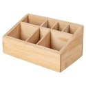 Organizer na kosmetyki do makijażu bambusowy 17x10x8 cm Grupa Orion Sp. z o.o.