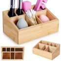 Organizer na kosmetyki do makijażu bambusowy 17x10x8 cm Grupa Orion Sp. z o.o.