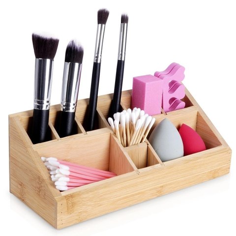 Organizer na kosmetyki do makijażu bambusowy 23x9x8,5 cm Grupa Orion Sp. z o.o. Organizer na kosmetyki do makijażu bambusowy 23x9x8,5 cm Grupa Orion Sp. z o.o.