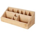 Organizer na kosmetyki do makijażu bambusowy 23x9x8,5 cm Grupa Orion Sp. z o.o.