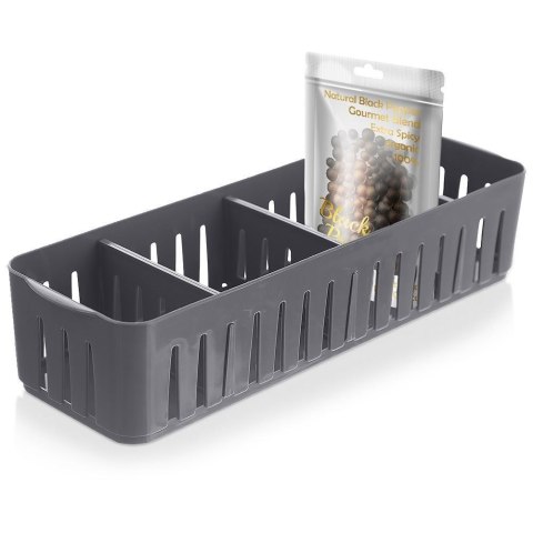 Organizer pojemnik kuchenny na przyprawy w torebkach zioła dzielony szary Grupa Orion Sp. z o.o. Organizer pojemnik kuchenny na przyprawy w torebkach zioła dzielony szary Grupa Orion Sp. z o.o.