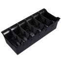 Organizer pojemnik kuchenny na torebki z przyprawami czarny 30x13x8 cm Grupa Orion Sp. z o.o.