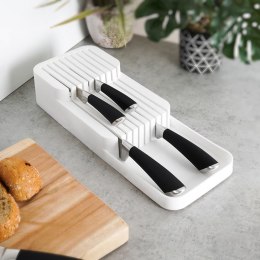 Organizer wkład do szuflady na noże kuchenne biały 39x14,5x7,5 cm Grupa Orion Sp. z o.o.