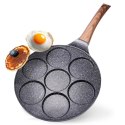 Patelnia do jajek granitowa 7 otworów BLACK&WOOD 26 cm Grupa Orion Sp. z o.o.