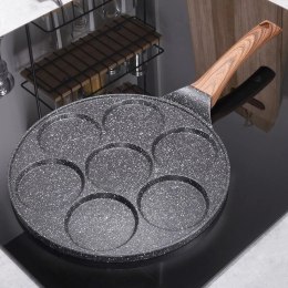 Patelnia do jajek granitowa 7 otworów BLACK&WOOD 26 cm Grupa Orion Sp. z o.o.