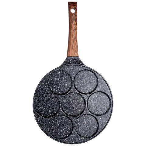 Patelnia do jajek granitowa 7 otworów BLACK&WOOD 26 cm Grupa Orion Sp. z o.o. Patelnia do jajek granitowa 7 otworów BLACK&WOOD 26 cm Grupa Orion Sp. z o.o.