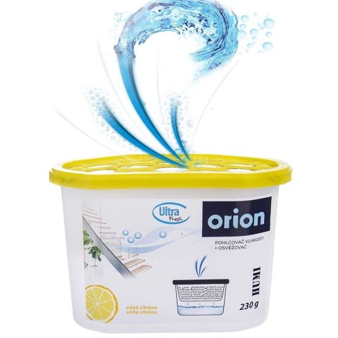 Pochłaniacz wilgoci cytrynowy ULTRA FRESH 230 g Grupa Orion Sp. z o.o. Pochłaniacz wilgoci cytrynowy ULTRA FRESH 230 g Grupa Orion Sp. z o.o.