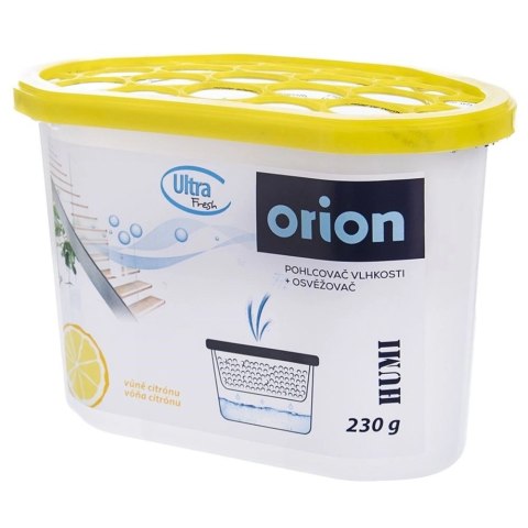 Pochłaniacz wilgoci cytrynowy ULTRA FRESH 230 g Grupa Orion Sp. z o.o. Pochłaniacz wilgoci cytrynowy ULTRA FRESH 230 g Grupa Orion Sp. z o.o.